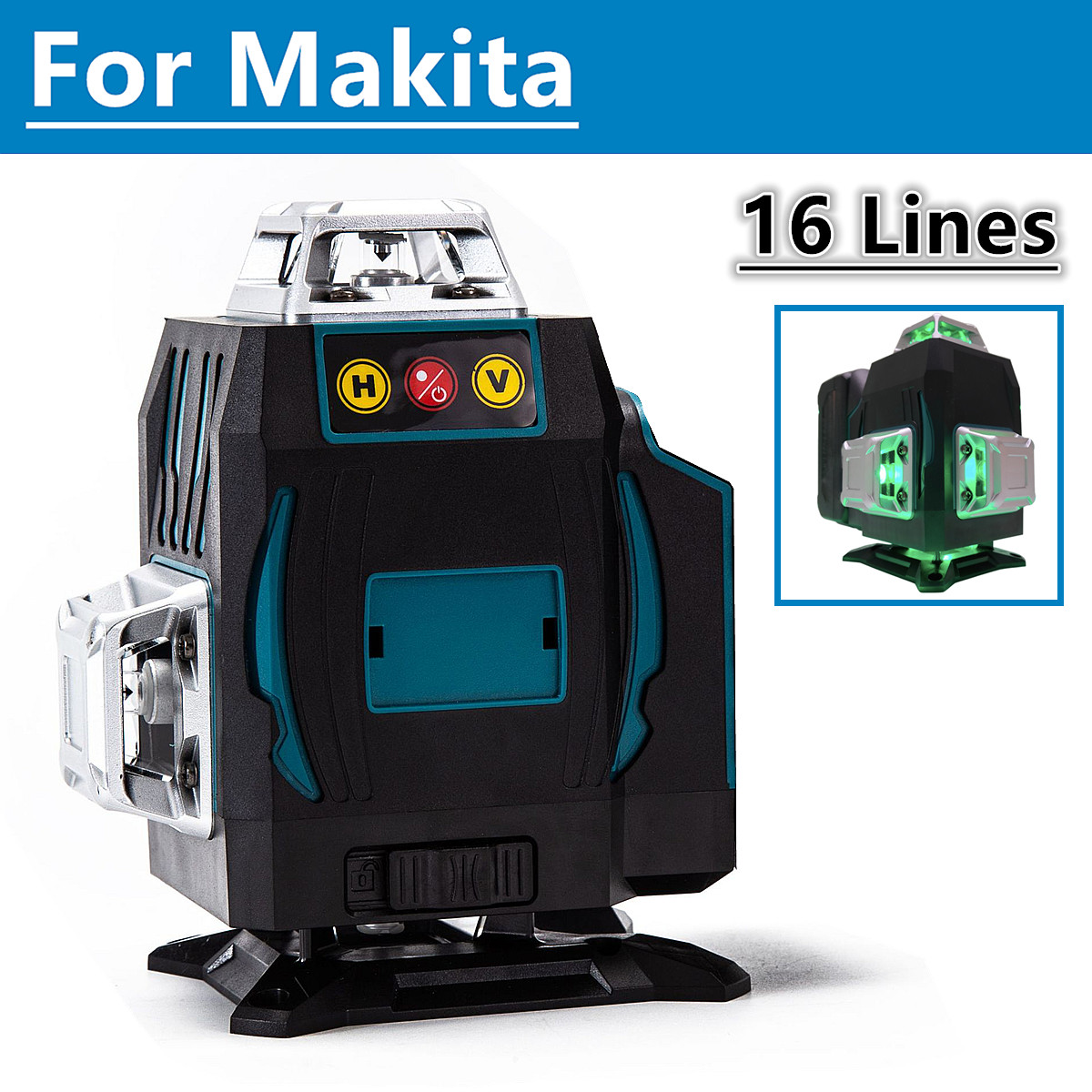 Power Tools Green - マキタ 18V バッテリー 16 ライン 4D