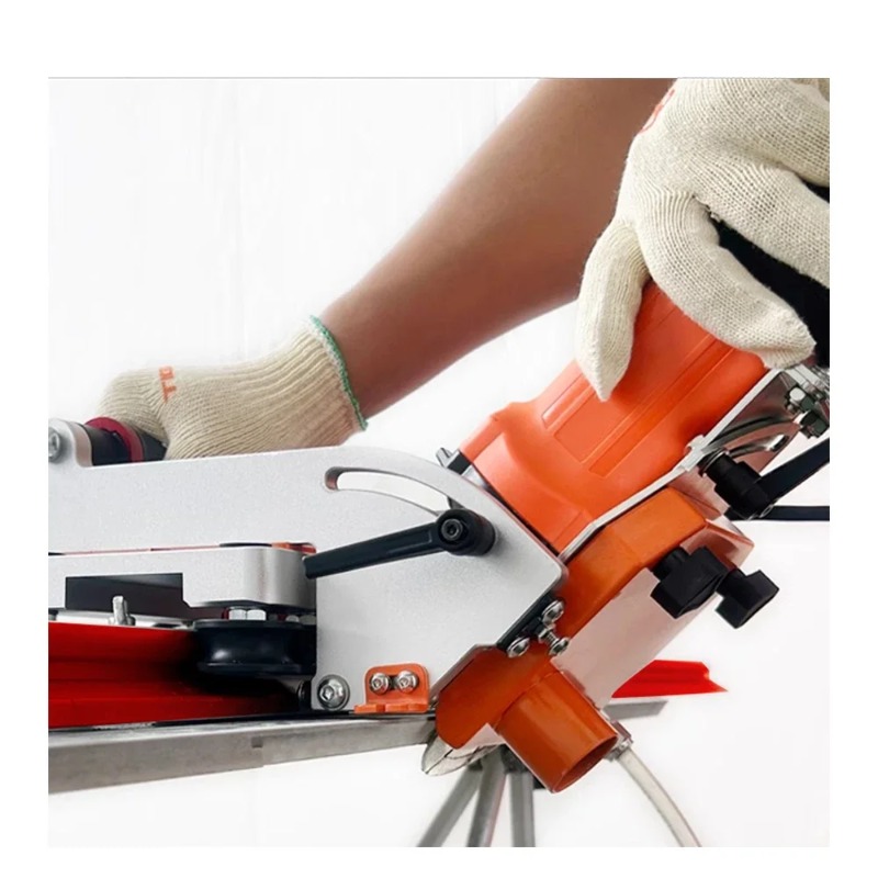 Tile Cutter Electric - ポータブル電動ウォータージェット45度角度切断機（セラミック、磁器、大型大理石用）- 3800mm面取りマイタータイルカッター