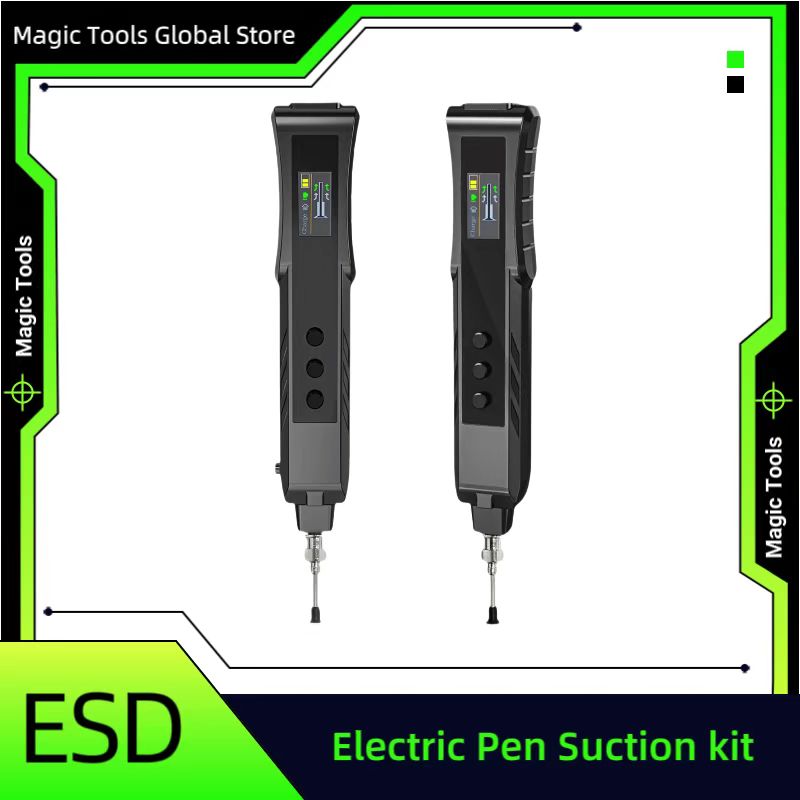Power Tools Kit Set - 充電式静電気防止電動真空吸引ペンキット – ポータブルSMD部品取り扱いおよびはんだ除去ツール