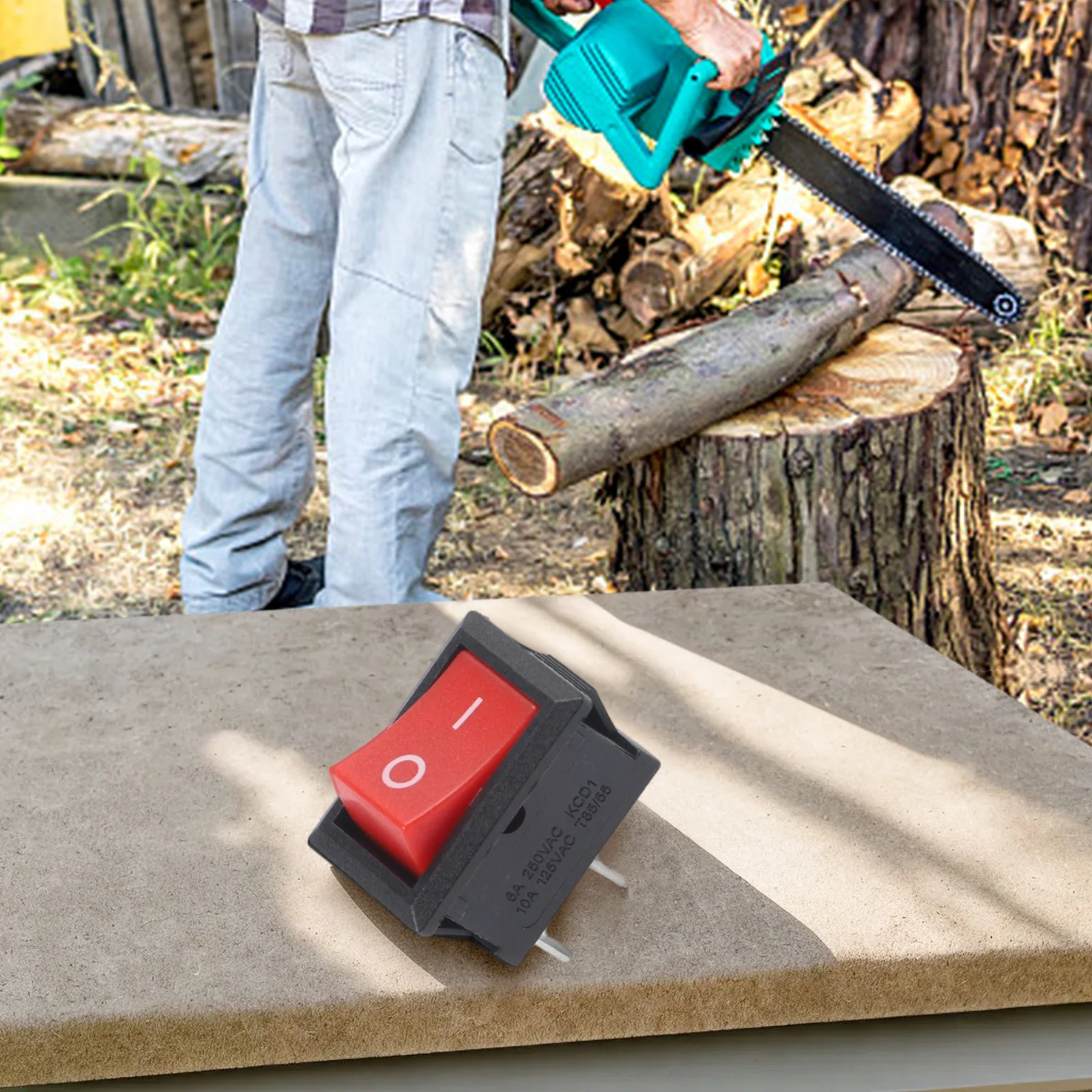 Carlton Power Tools - オンオフストップスイッチの交換用ゼノア G2500 ティンバープロ 26cc ローンフライテ用 カールトン