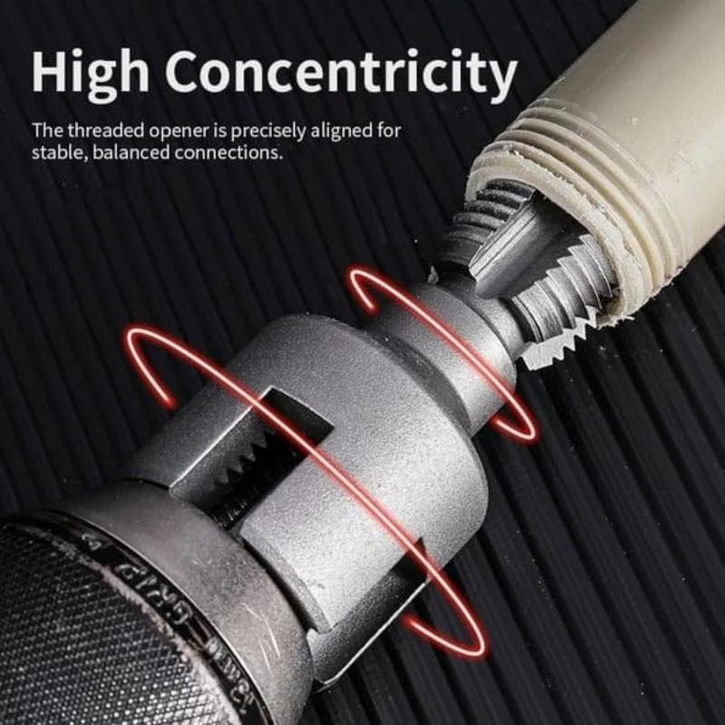 1セットパイプねじ切り工具一体型内外管ねじ切り工具電動ドリル - Power Tools Kit Set のレビューと価格