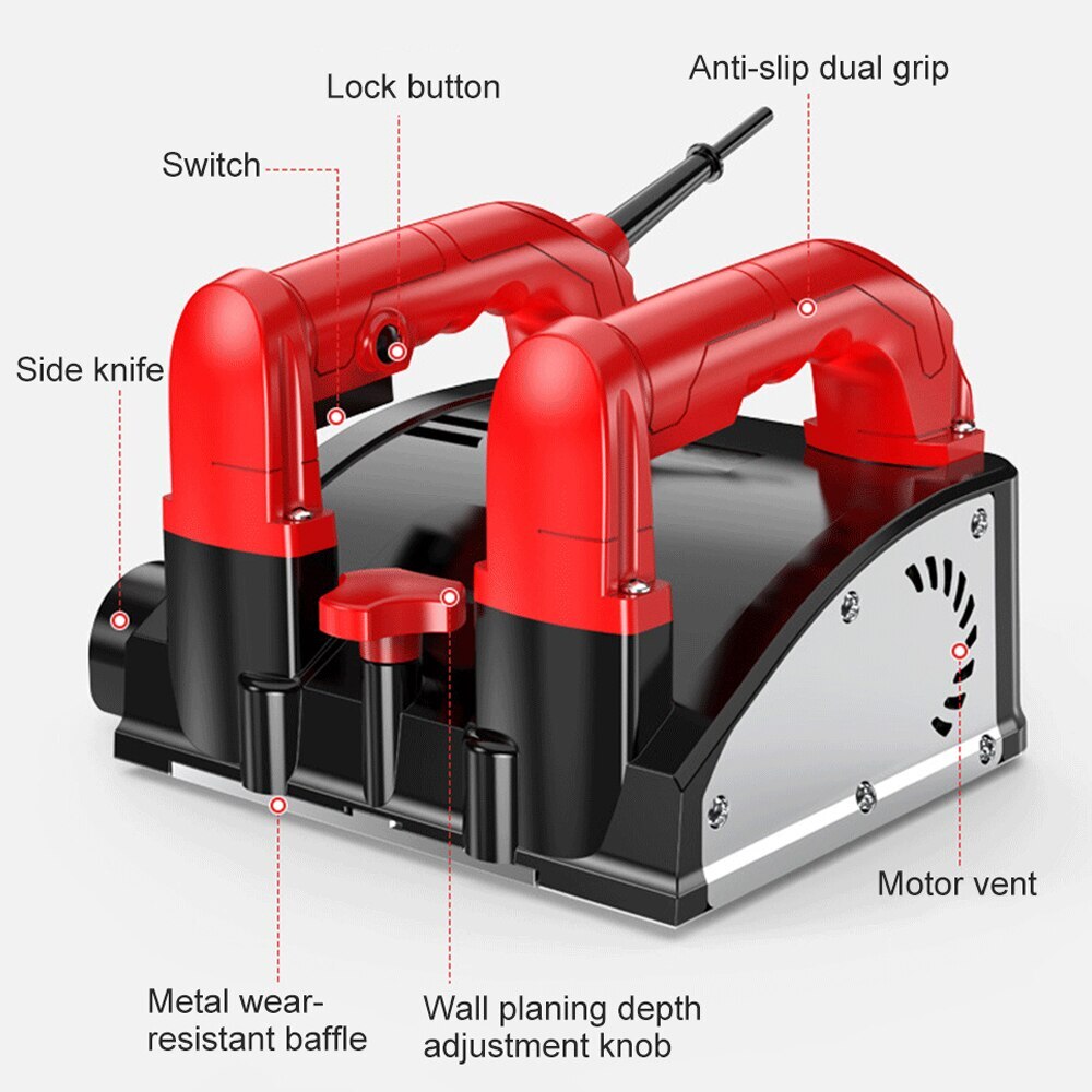 建設工具 ビルディング用 1200W 電動ハンドプレーナー  - Power Tools For Construction のレビューと価格