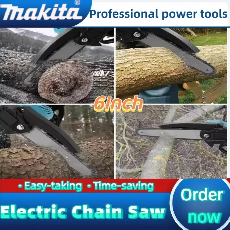マキタ 6 インチチェーンソー 18V 電動のこぎりハンドヘ - Power Tools Garden のレビューと価格