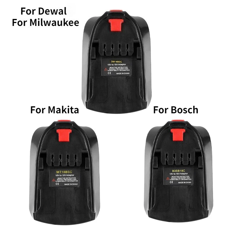 バッテリーアダプター ボッシュ/デウォル/マキタ/ミルウォー - Power Tools Green のレビューと価格