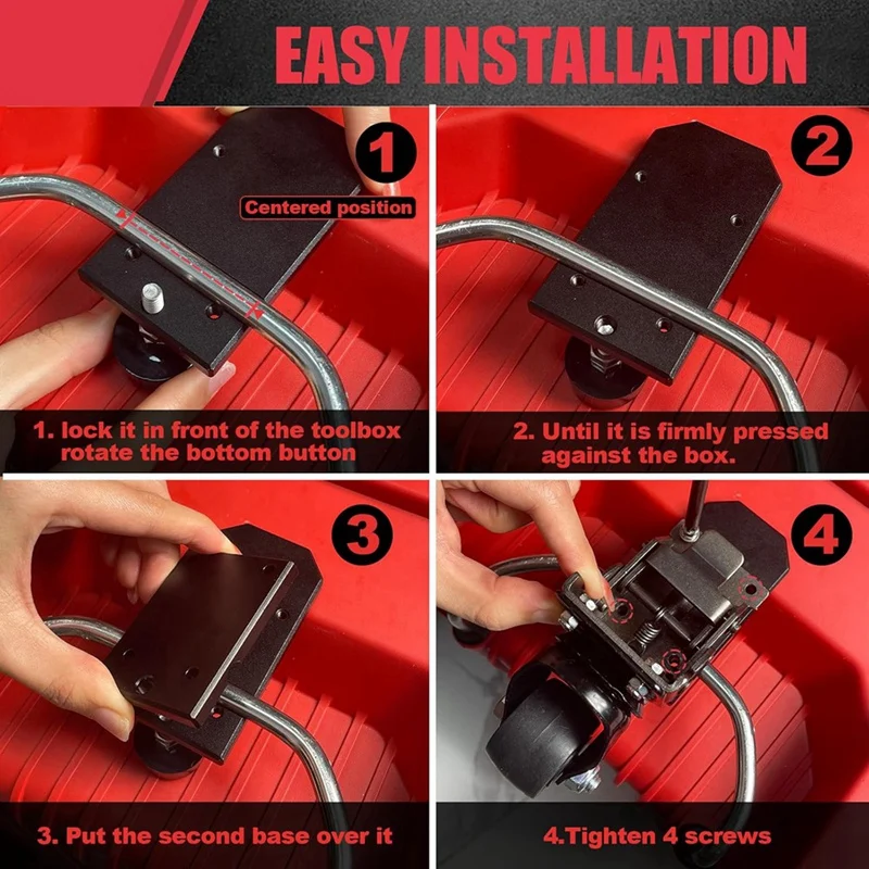 ABCAスチール製フロントホイール、キャスターホイールキット - Power Tools For Construction のレビューと価格
