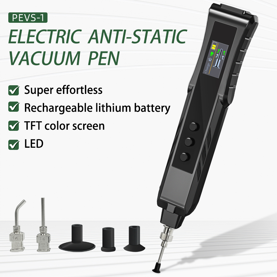 充電式静電気防止電動真空吸引ペンキット – ポータブルSMD - Power Tools Kit Set のレビューと価格