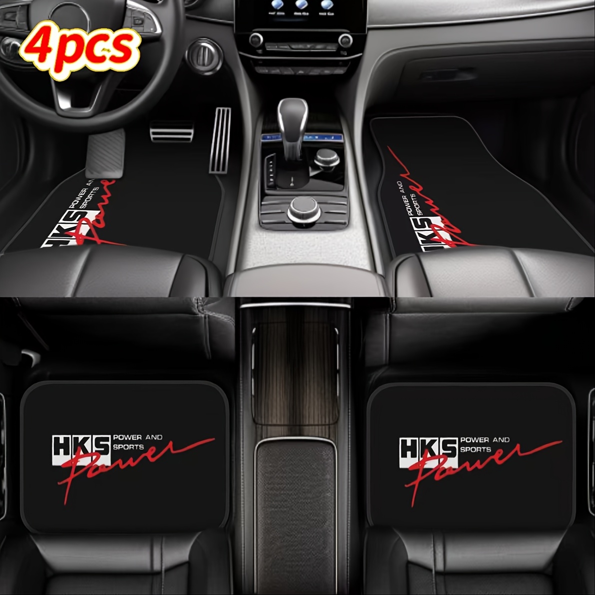 4枚セット - HKS POWER AND SPORTSロゴ - Power Tools Logo のレビューと価格