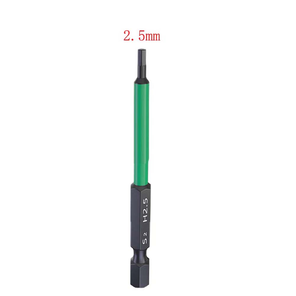 グリーン磁性鋼ドライバービット H2-H10 100 ミリメ - Power Tools Green のレビューと価格