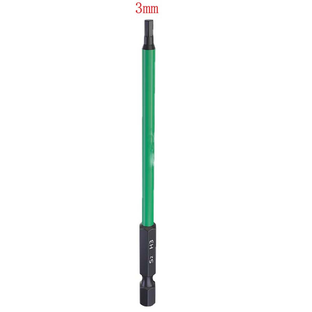 グリーン磁性鋼ドライバービット H2-H10 100 ミリメ - Power Tools Green のレビューと価格