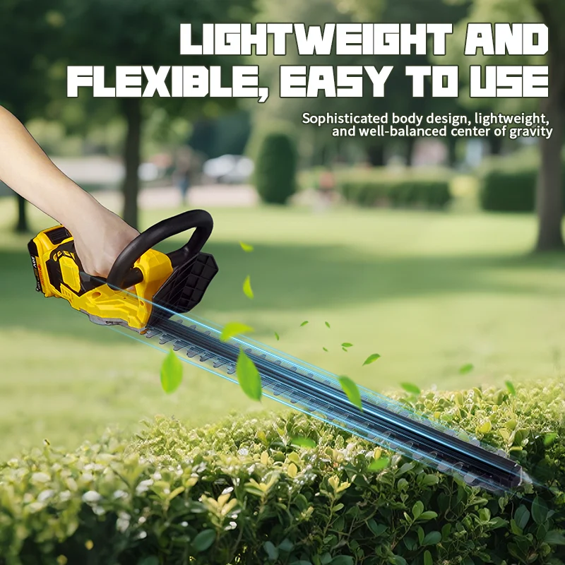 VIVSSO コードレス電動ヘッジトリマー芝刈り機家庭用低木 - Power Tools Garden のレビューと価格