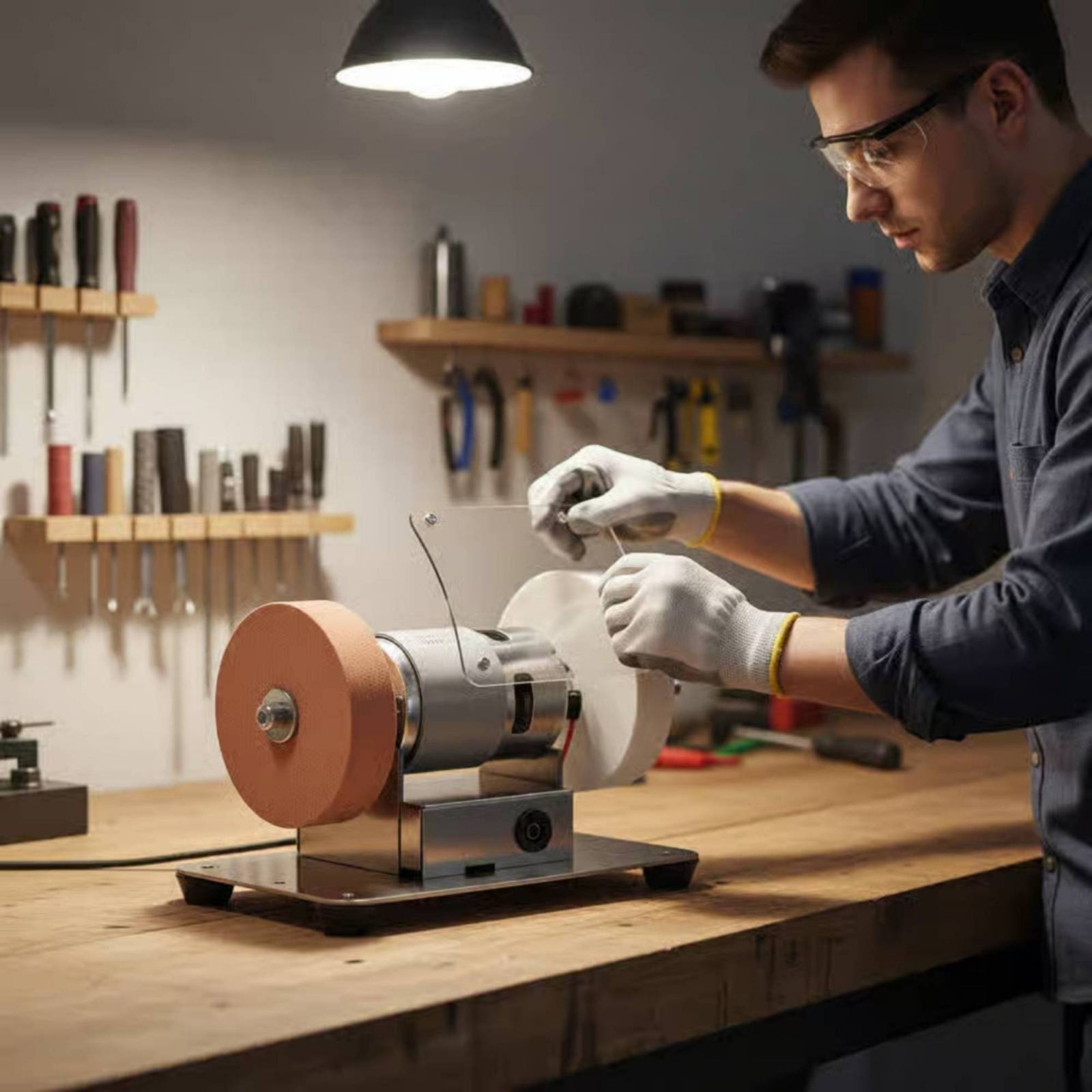 ミニベンチグラインダー多機能小型カウンタートップグラインダー - Power Tools Portable のレビューと価格