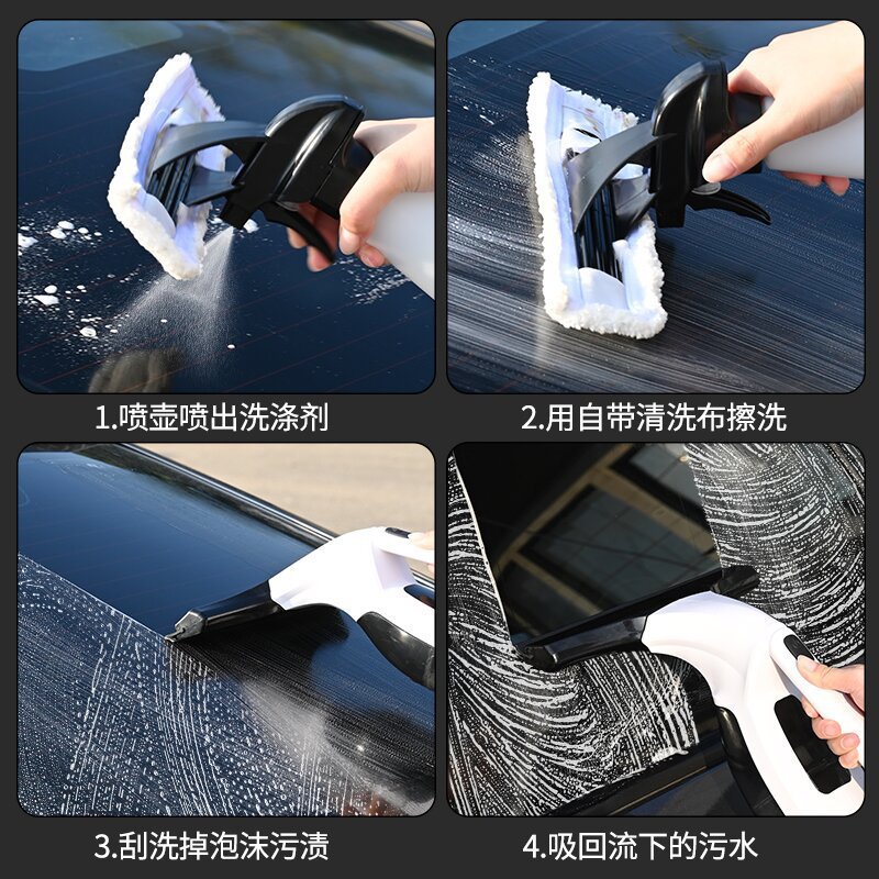 2000Pa ハンドヘルド窓掃除機コードレス電動ガラスクリー - Power Tools Set のレビューと価格