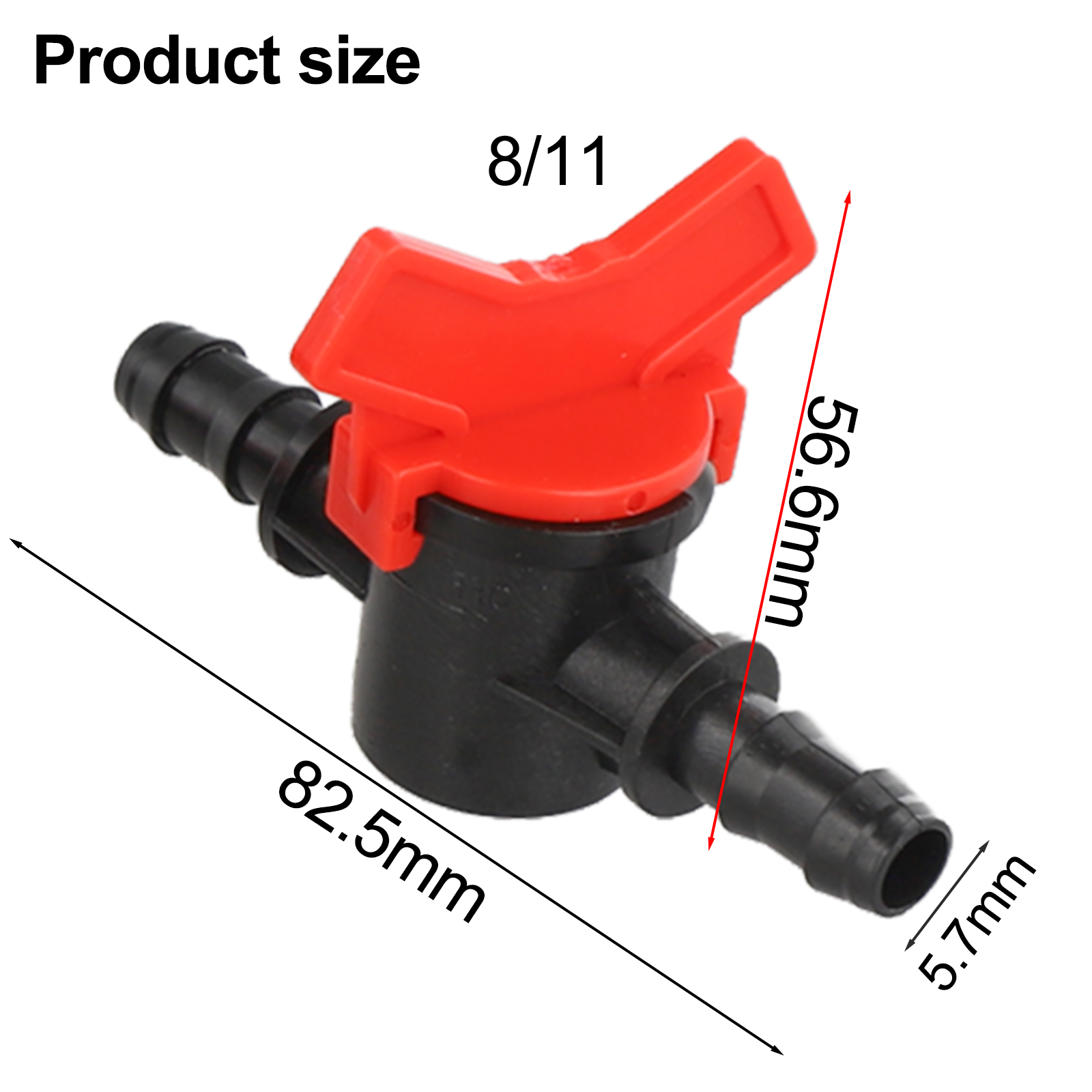 8 個ガーデンホース蛇口灌漑水バルブ 8/11 ミリメートル - Power Tools Garden のレビューと価格