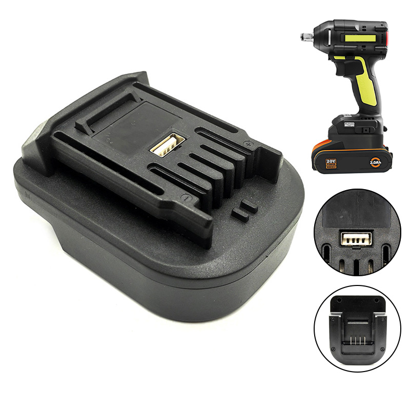 Worx電力変換器,5ピン,20v,リチウムイオン電池用の電 - Power Tools Green のレビューと価格