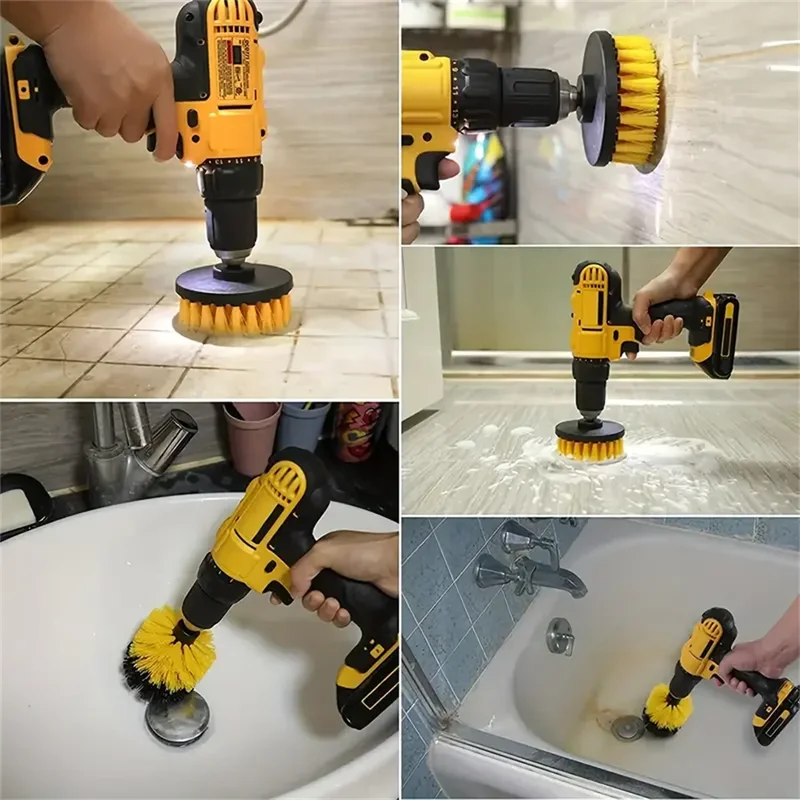 3個/セット ドリルブラシセット パワースクラバー 洗浄ブラ - Power Tools Kit Set のレビューと価格
