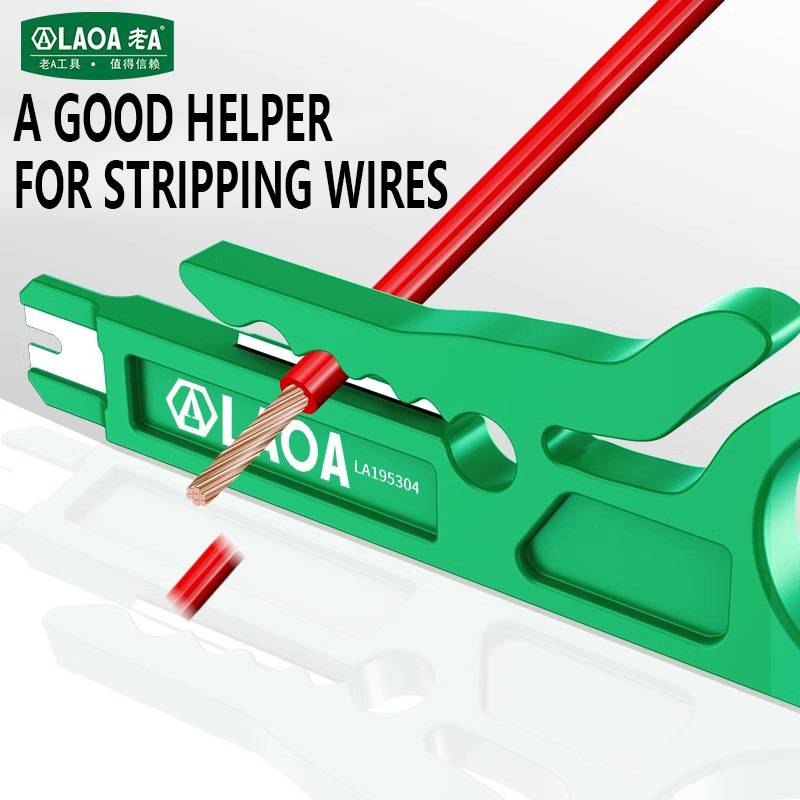 LAOA 多機能小型グリーンナイフワイヤーストリッパーツール - Power Tools Green のレビューと価格