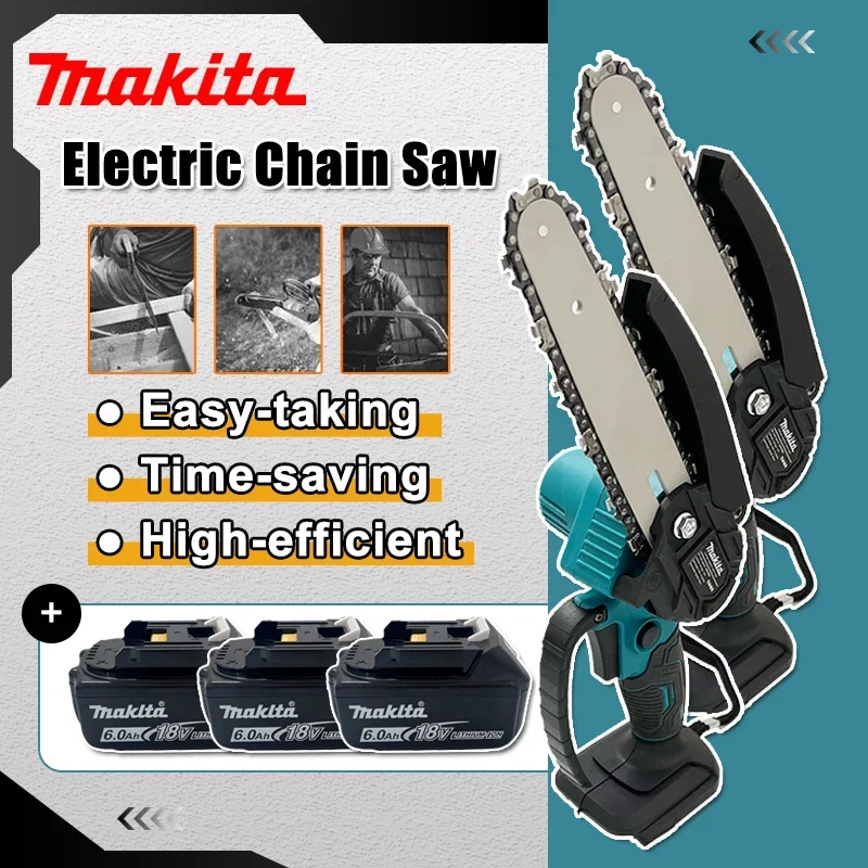マキタ 6 インチチェーンソー電動のこぎりハンドヘルドポータ - Power Tools Garden のレビューと価格