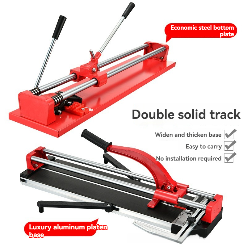 手動タイル切断機、壁タイルプッシャー、アルミ合金製ダブルトラ - Tile Cutter Electric のレビューと価格