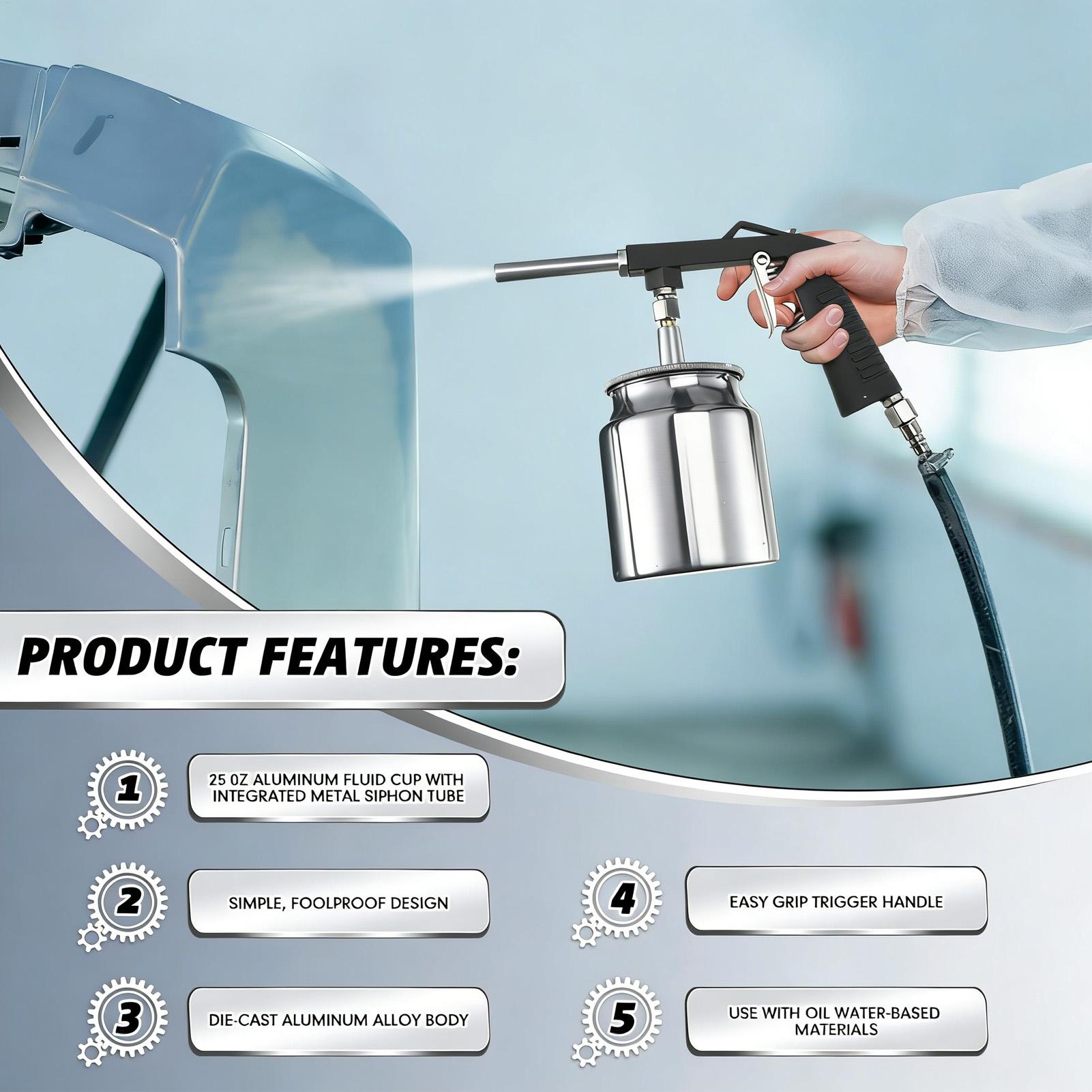 携帯式エア駆動ヘビーデューティーアブレイシブブラストマシン（ - Power Tools Portable のレビューと価格