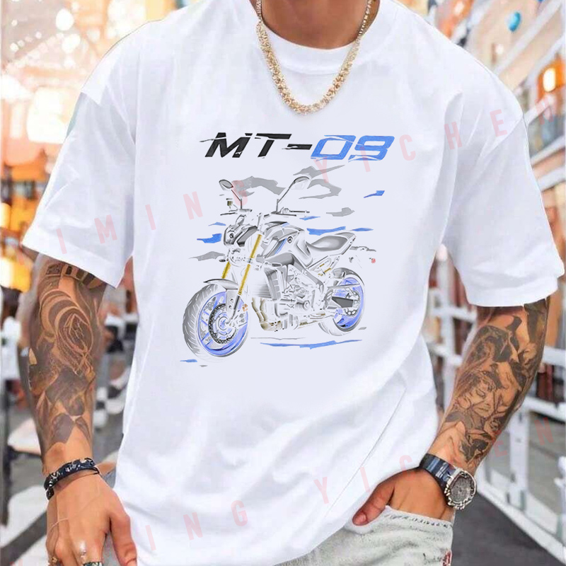 MT09 ロゴ付きの強力なオートバイ Tシャツモトライダーズ - Power Tools Logo のレビューと価格