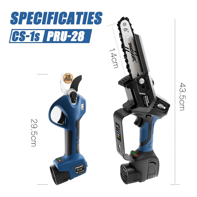 【ベストセラー】コードレスブラシレス電動剪定鋏とチェーンソー - Power Tools Garden のレビューと価格